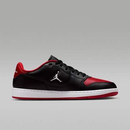 Jordan Court Connect Low Herrenschuhe – Schwarz/Gym Red/Weiß