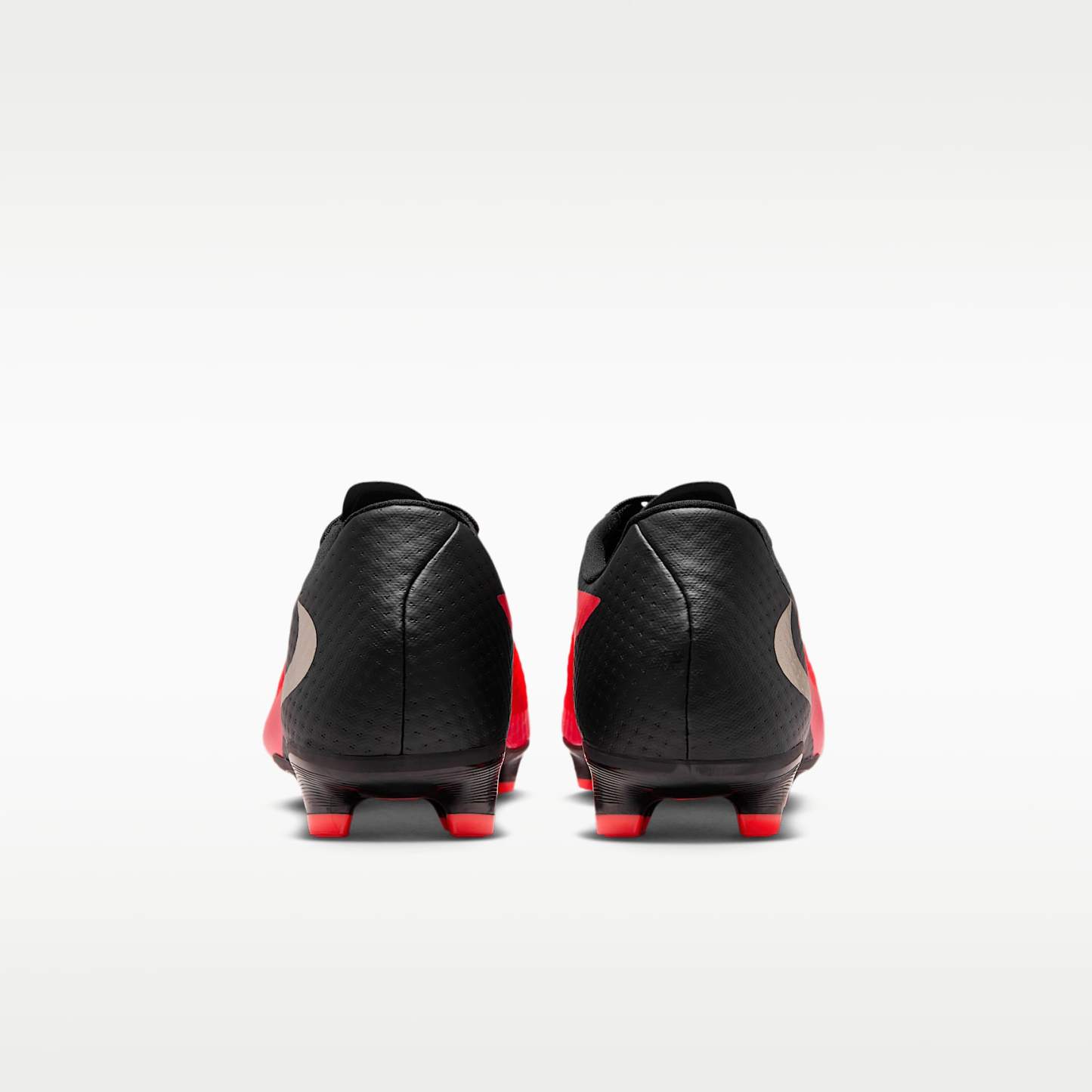Nike Phantom 6 Low Academy Fußballschuh für verschiedene Böden – Bright Crimson/Schwarz/Blur