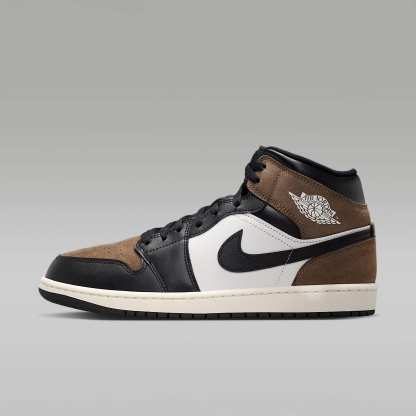 Air Jordan 1 Mid Herrenschuh – Schwarz/Palomino/University Red/Phantom