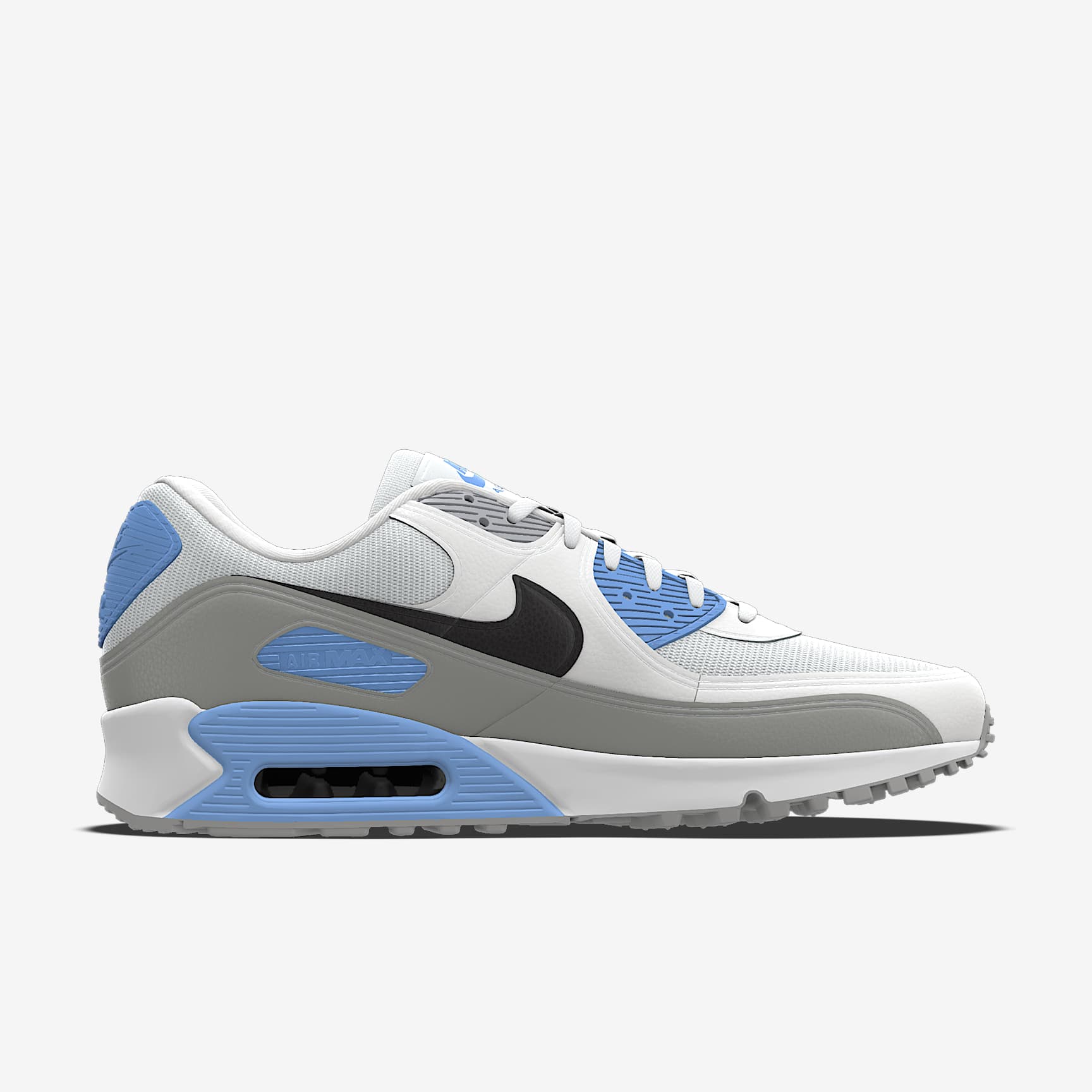 Nike Air Max 90 By You personalisierbarer Schuh (Herren) – Multi-Color/Multi-Color [3529692820]