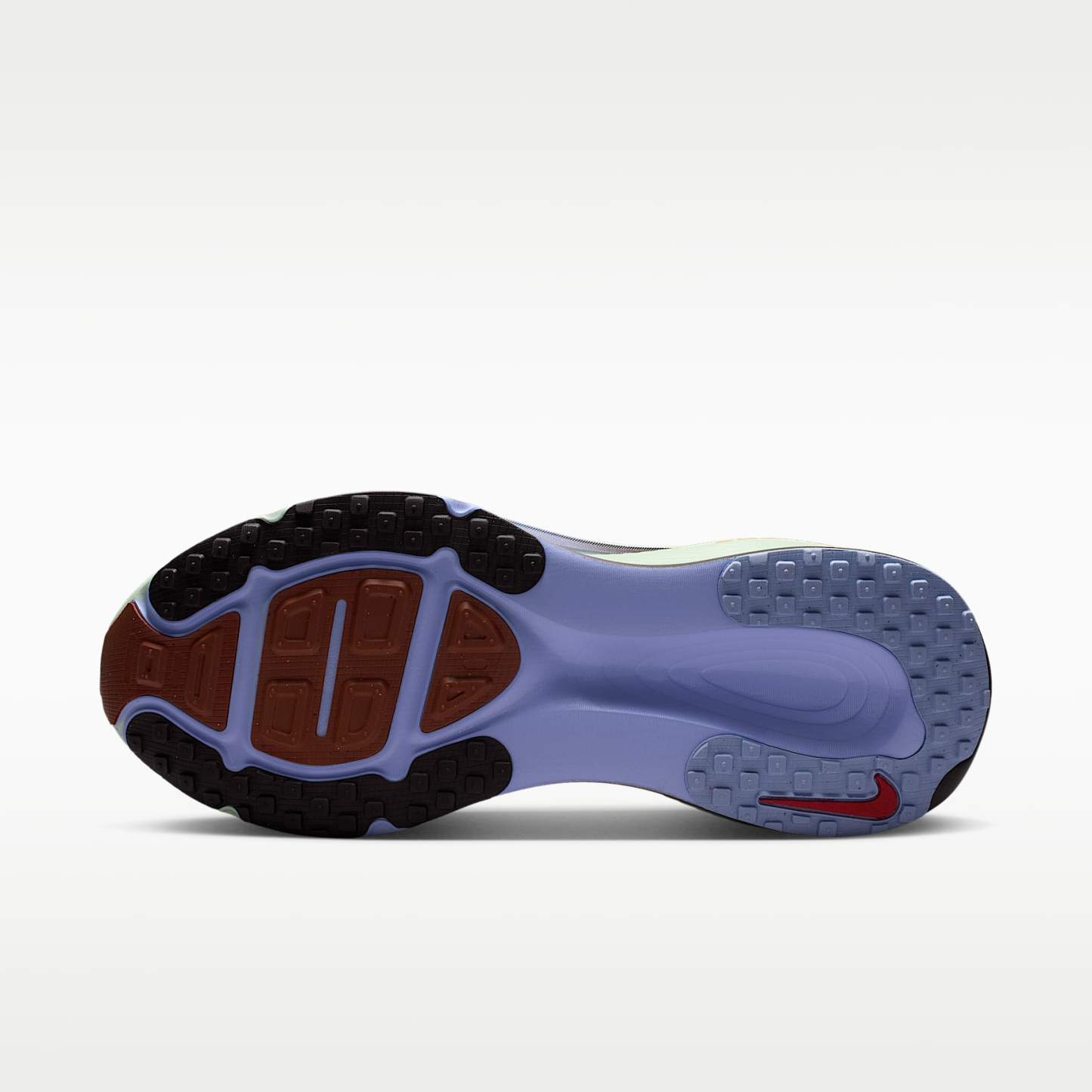 Nike Vomero 18 SE Straßenlaufschuh (Herren) – Frosted Spruce/Tar/Purple Fade/Rugged Orange
