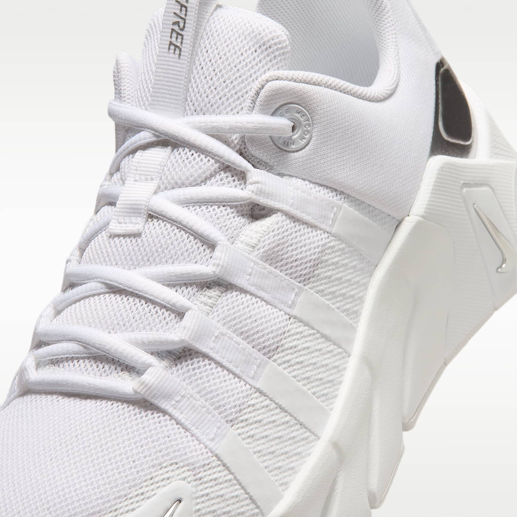 Nike Free Metcon 7 Trainingsschuhe (Damen) – Weiß/Weiß/Metallic Silver