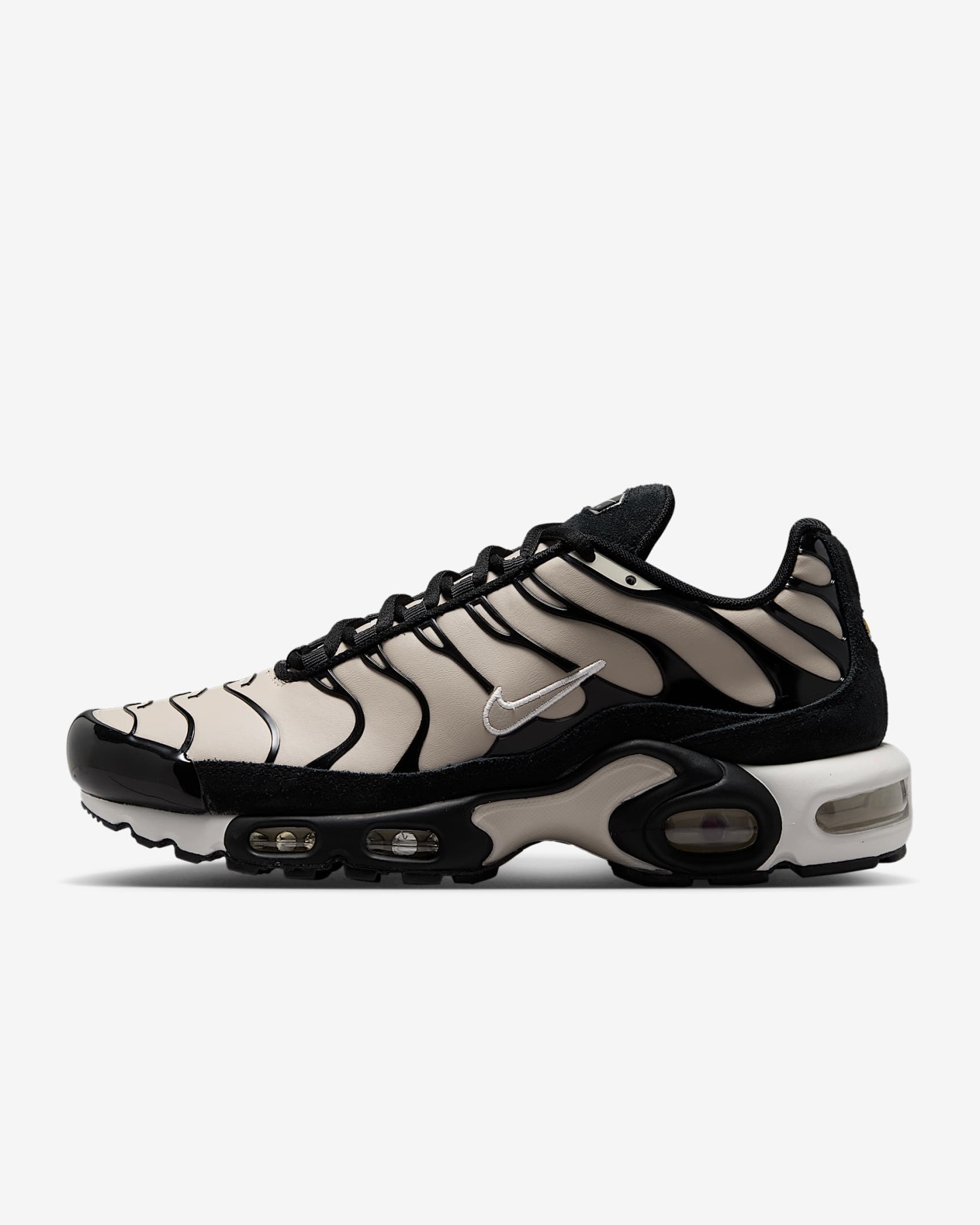 Nike Air Max Plus Schuh (Damen) – Cream II/Summit White/Schwarz
