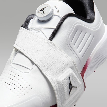 Jordan Air Rev Golfschuh – Weiß/Team Red/Schwarz