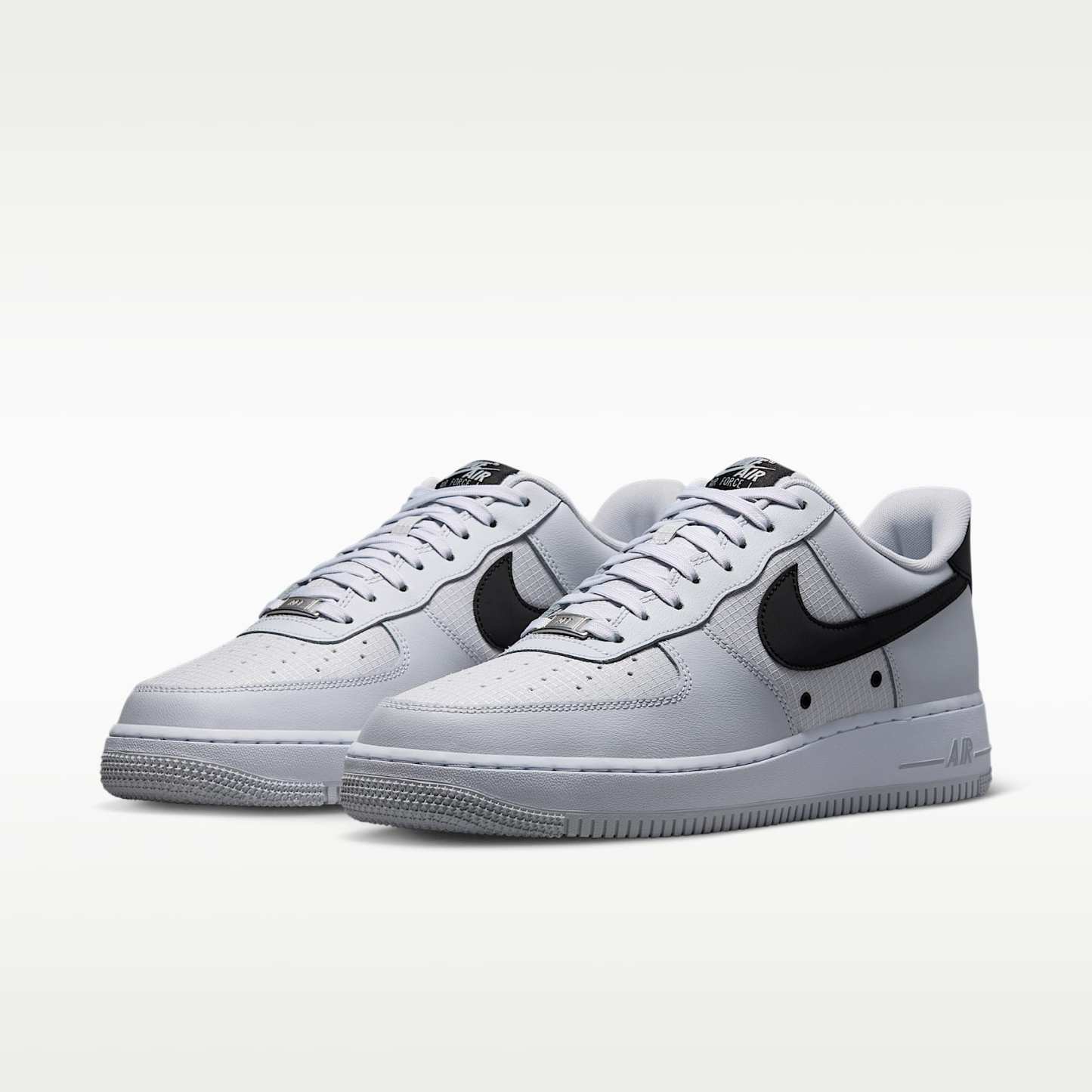 Nike Air Force 1 '07 LV8 Schuh (Herren) – Geyser Grey/Weiß/Schwarz