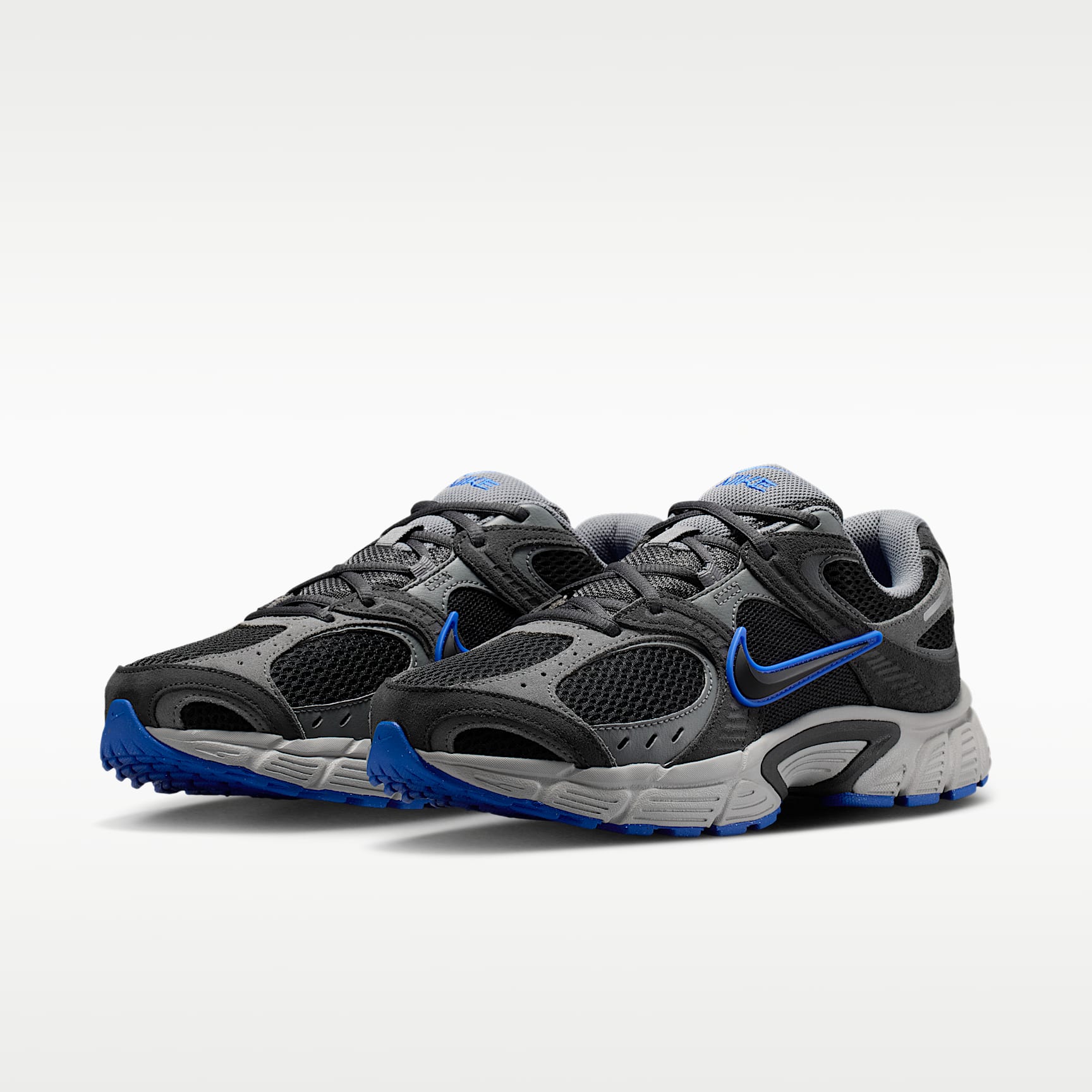 Nike V5 RNR Suede Schuh (Herren) – Smoke Grey/Anthracite/Racer Blue/Schwarz
