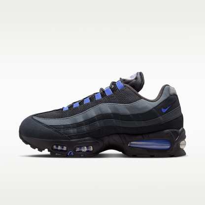 Nike Air Max 95 Big Bubble "OG" Schuh (Herren) – Schwarz/Anthracite/Dark Smoke Grey/Sapphire
