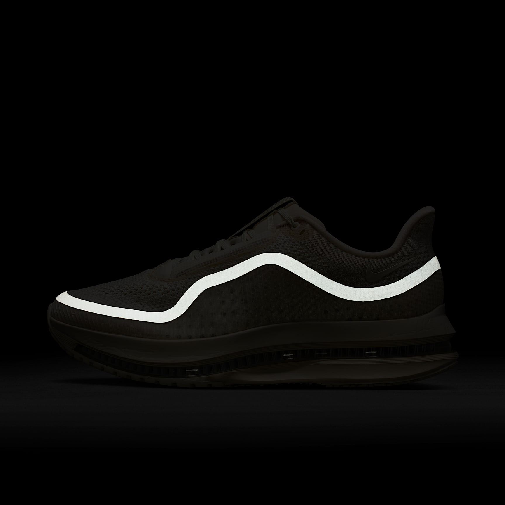 Nike Pegasus Premium Straßenlaufschuh (Herren) – Natural/Natural/Schwarz/Mushroom