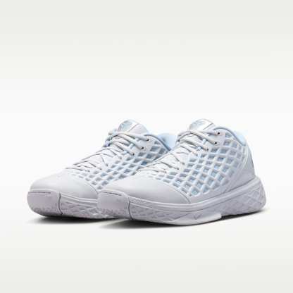 Kobe III Low Protro Herren-Basketballschuh – Pure Platinum/Armory Blue