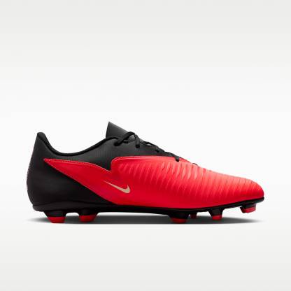Nike Phantom 6 Low Club Fußballschuh für verschiedene Böden – Bright Crimson/Schwarz/Blur