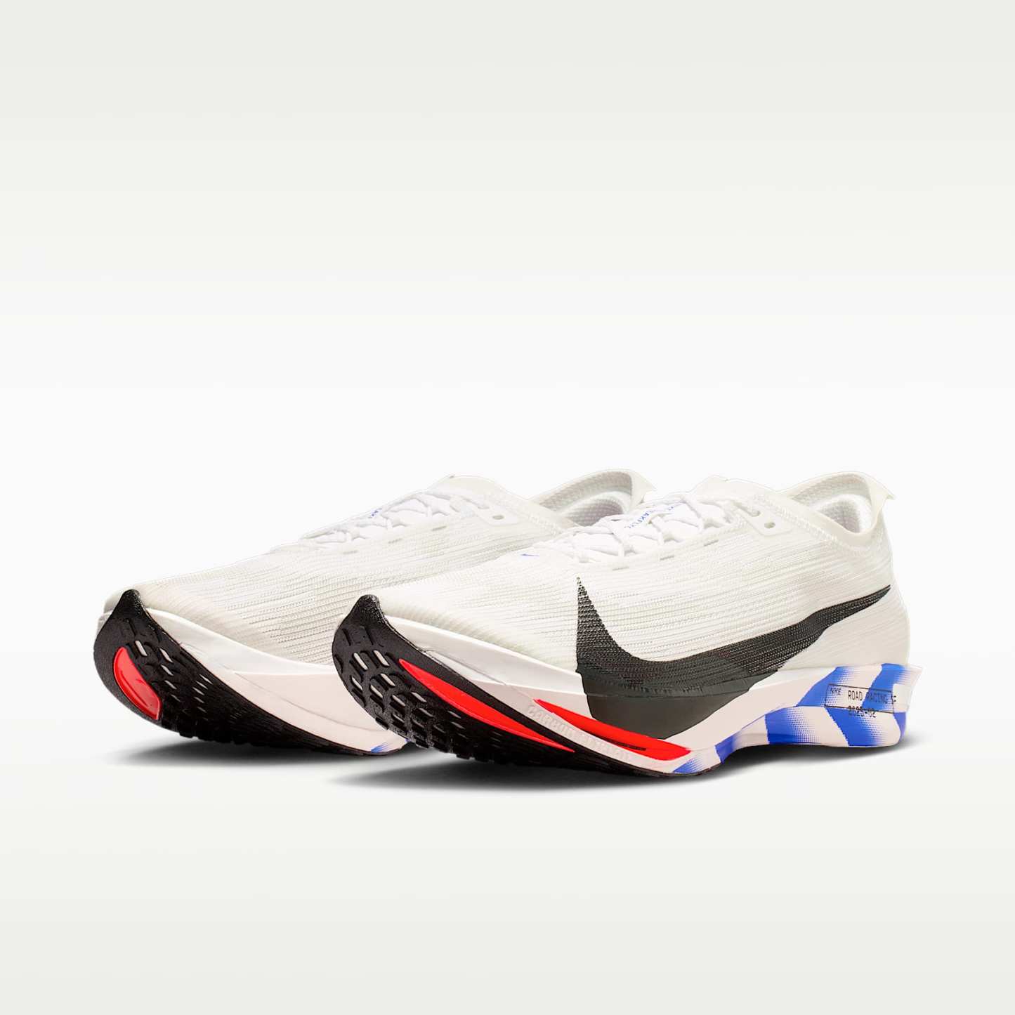 Nike Streakfly 2 Straßenlaufschuh für Wettkämpfe (Herren) – Weiß/Racer Blue/Bright Crimson/Schwarz