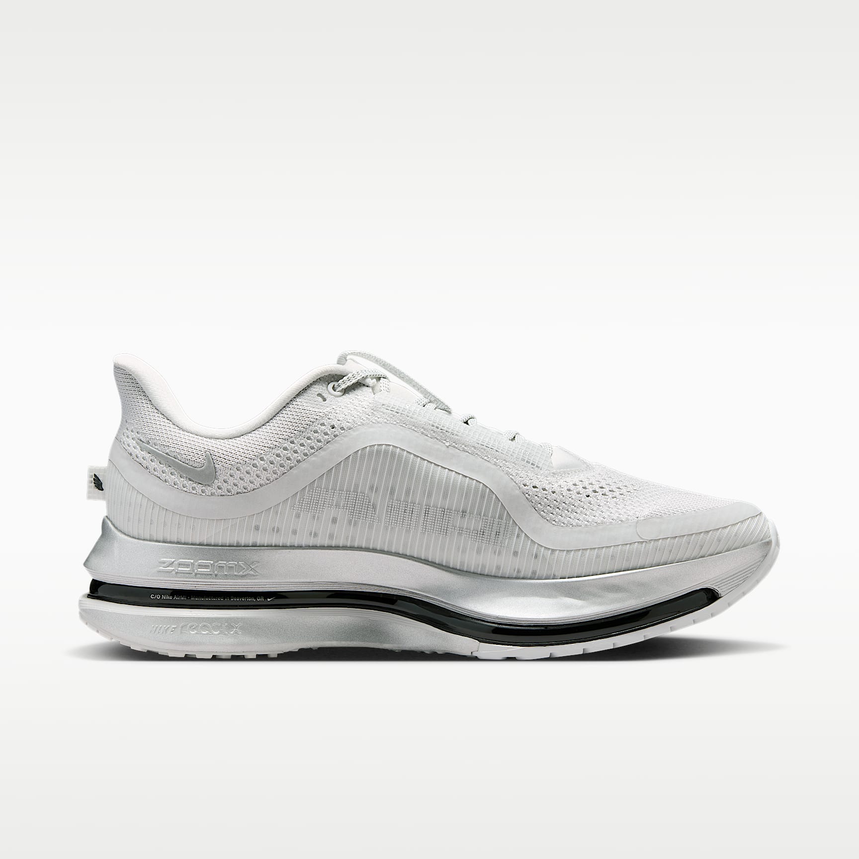 Nike Pegasus Premium Straßenlaufschuh (Herren) – Photon Dust/Schwarz/Metallic Silver