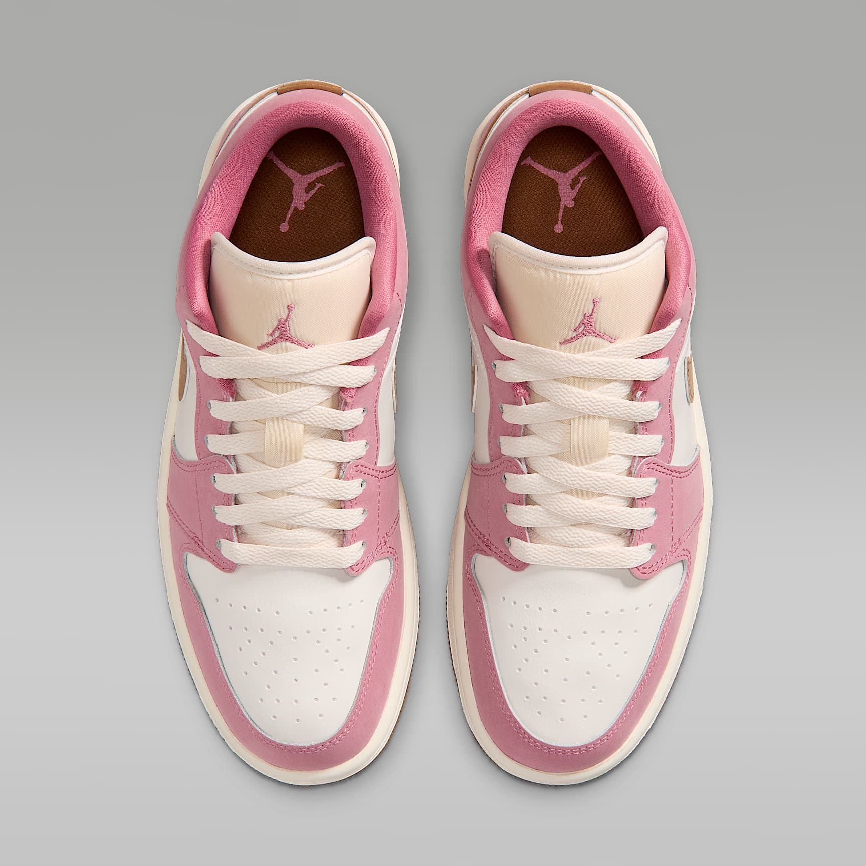 Air Jordan 1 Low Damenschuh – Desert Berry/Light British Tan/Chalk/Sail