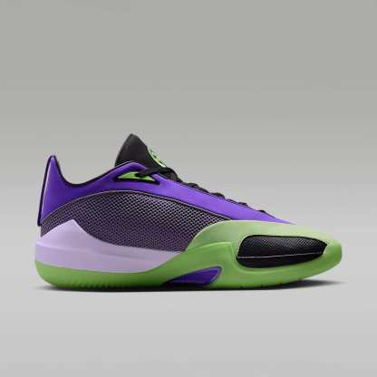 Jordan Triangle Quai 54 Basketballschuhe – Action Grape/Schwarz/Weiß/Key Lime