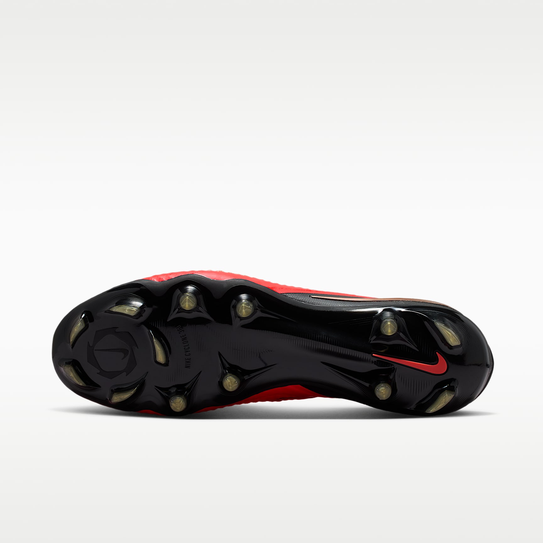 Nike Phantom 6 Low Elite Fußballschuh für normalen Rasen – Bright Crimson/Bright Crimson/Schwarz