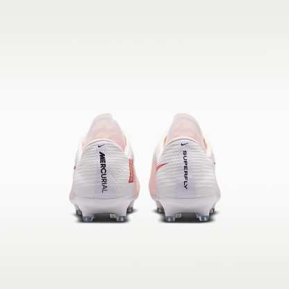 Nike Mercurial Superfly 11 Pro Low-Top-Fußballschuh für Kunstrasen – Weiß/Bright Crimson/Blur