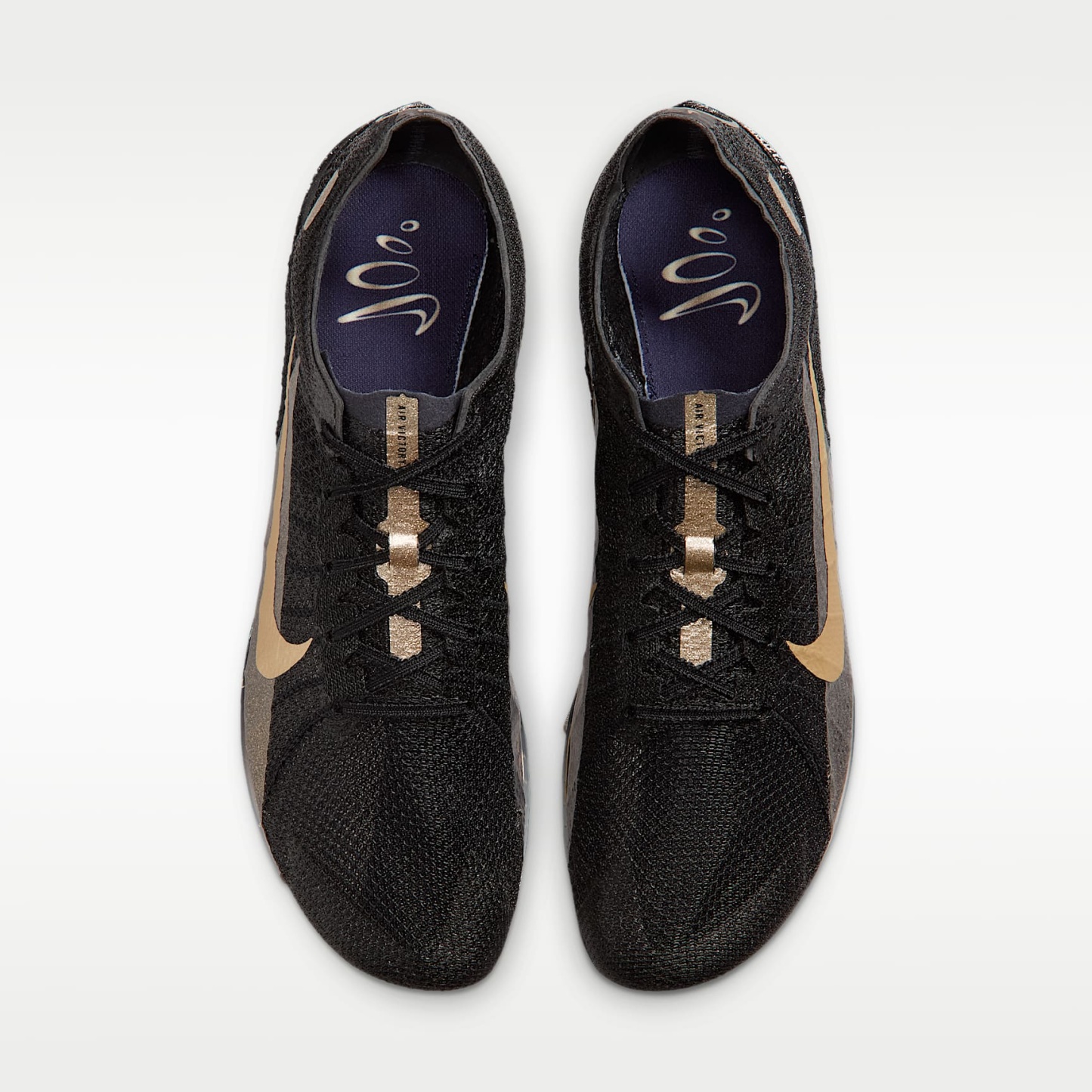 Nike Victory 2 "Keely Hodgkinson" Laufspikes für Langstrecken – Schwarz/Pitch Blue/Blackened Blue/Blur
