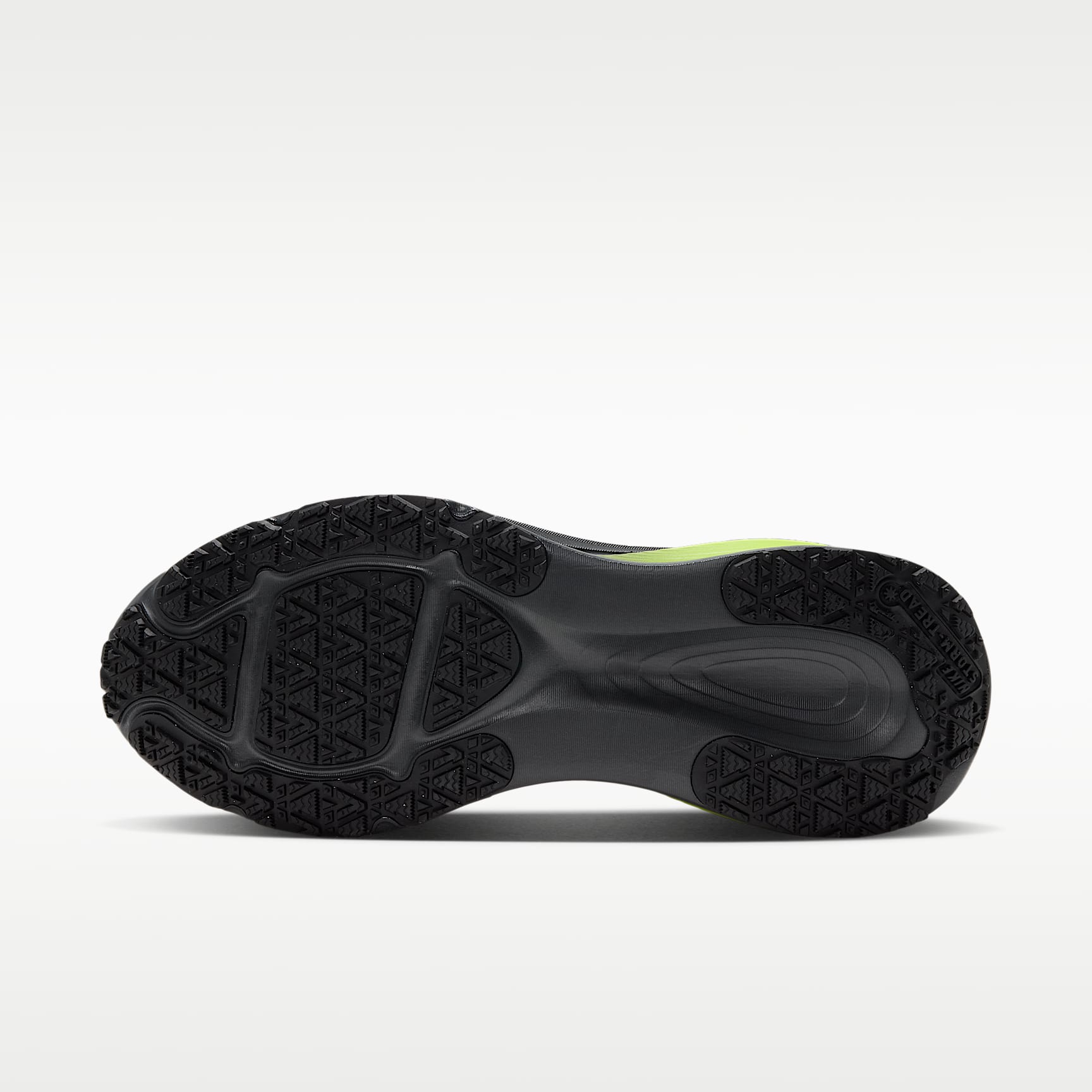 Nike Vomero 18 GORE-TEX wasserdichter Straßenlaufschuh mit reflektierenden Akzenten (Herren) – Anthracite/Lemon Venom/Schwarz