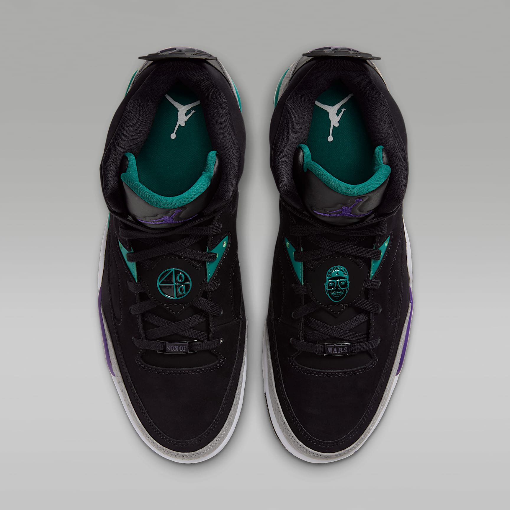 Jordan Son of Mars Low Herrenschuh – Schwarz/Rio Teal/Weiß/Court Purple