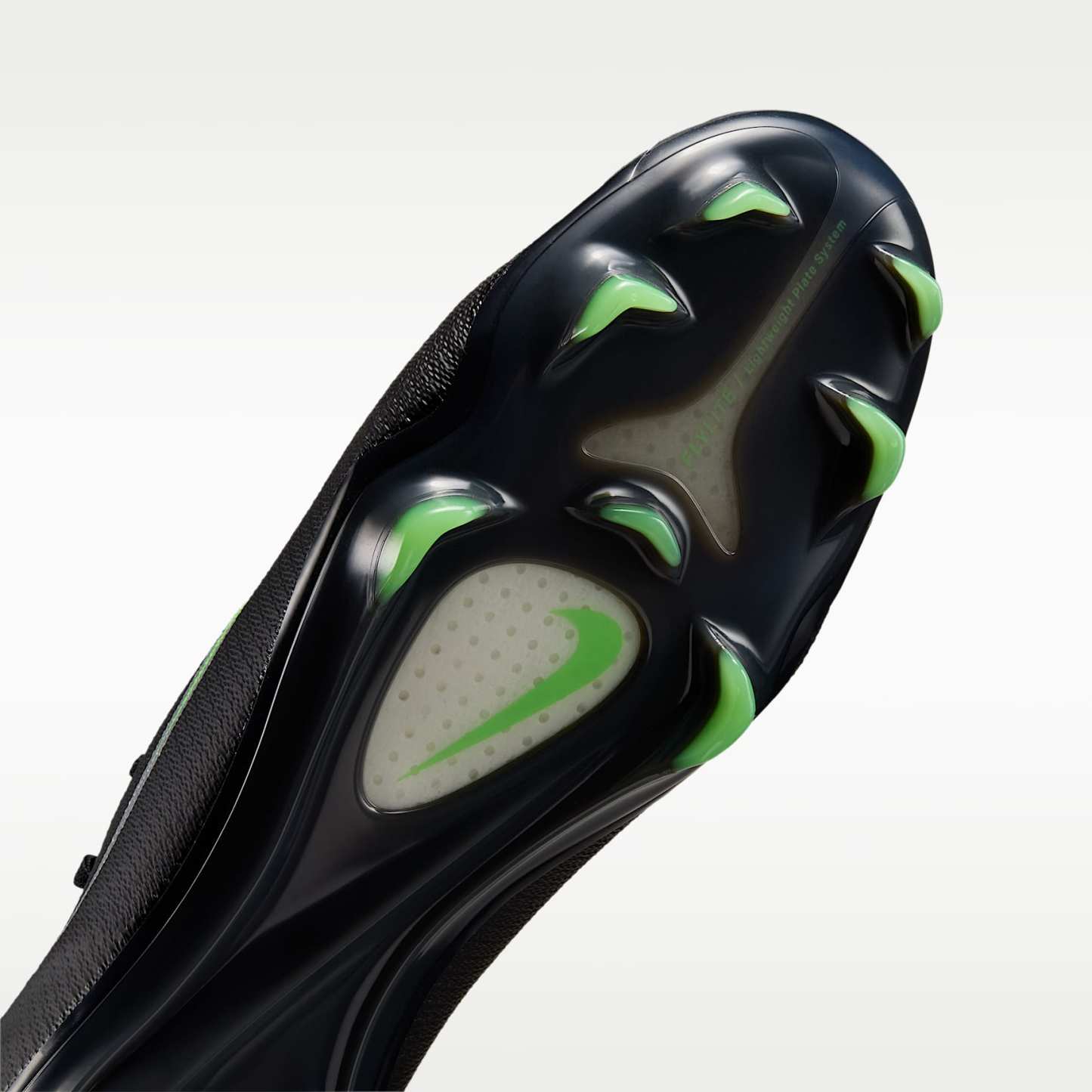 Nike Mercurial Vapor 17 Elite Low-Top-Fußballschuh für normalen Rasen – Schwarz/Schwarz/Illusion Green