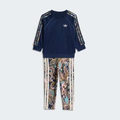 ADIDAS LIBERTY SAMBA OG SCHUH, KOMFORTVERSCHLUSS, ELASTISCHE SCHNÜRSENKEL – Night Indigo / Multi / Multicolor / Night Indigo – KU9714