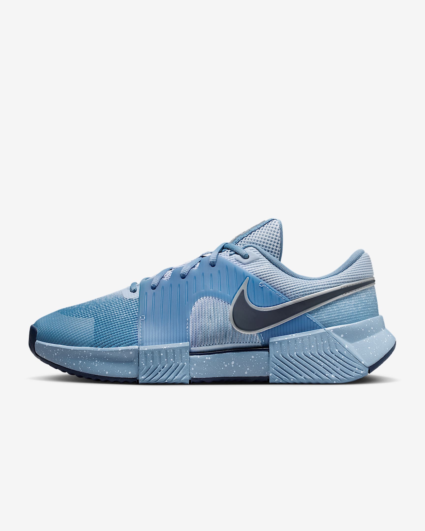 Nike GP Challenge 1.5 PRM Tennisschuhe für den Clay Court (Herren) – Hydrogen Blue/Work Blue/Metallic Silver/Midnight Navy
