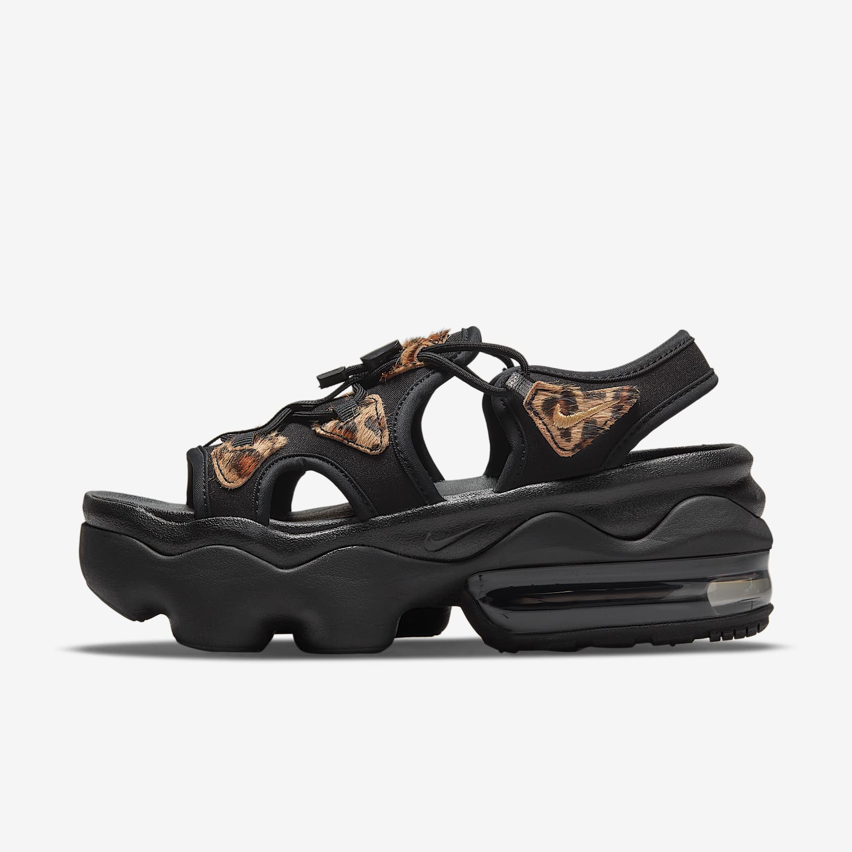 Nike Air Max Koko Damen-Sandale – Schwarz/Schwarz/Anthracite/Metallic Gold