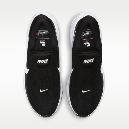 Nike Revolution 8 EasyOn Straßenlaufschuh (Damen) – Schwarz/Anthracite/Wolf Grey/Weiß