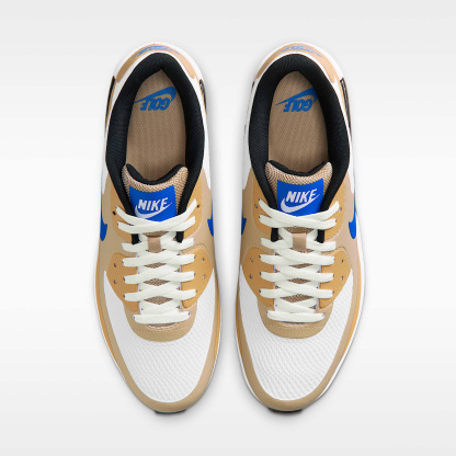 Nike Air Max 90 G Golfschuh – Weiß/Linen/Game Royal