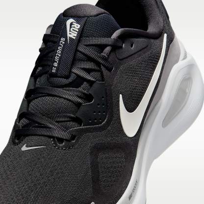 Nike Structure 26 Straßenlaufschuh (Herren) – Anthracite/Light Smoke Grey/Pure Platinum/Sail
