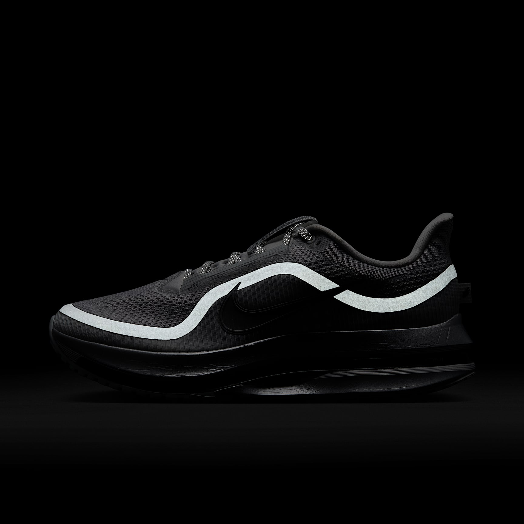 Nike Pegasus Premium Straßenlaufschuh (Herren) – Photon Dust/Schwarz/Metallic Silver