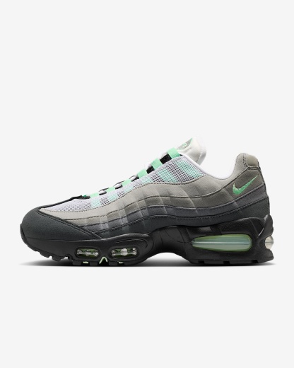 Nike Air Max 95 Big Bubble Schuh (Damen) – Schwarz/Weiß/Medium Grey/Fresh Mint