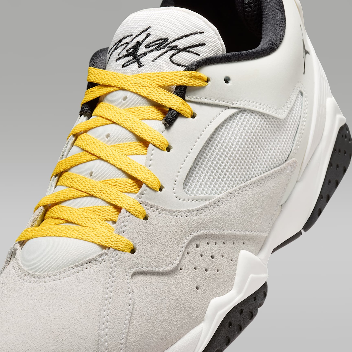 Air Jordan MVP 92 Schuh (Herren) – Summit White/Vivid Sulfur/Schwarz
