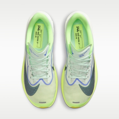 Nike Zoom Fly 6 Straßenlaufschuh für Wettkämpfe (Herren) – Barely Green/Volt Ice/Sapphire/Black Spruce