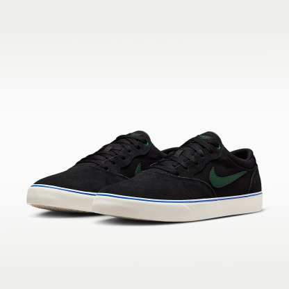 Nike SB Chron 2 Skateboardschuh – Schwarz/Sail/Racer Blue/Fir
