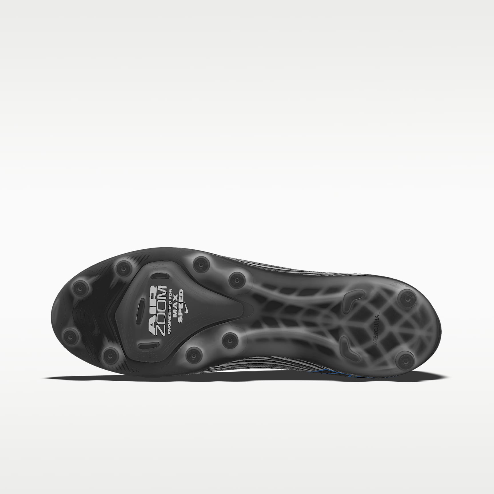 Nike Mercurial Superfly 11 Elite By You personalisierbarer Low-Top-Fußballschuh für Kunstrasen – Schwarz/Schwarz [4172670494]