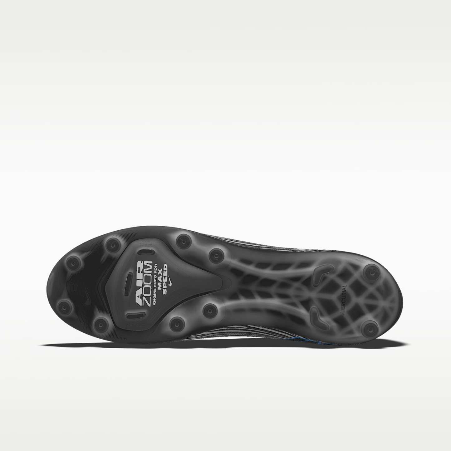 Nike Mercurial Superfly 11 Elite By You personalisierbarer Low-Top-Fußballschuh für Kunstrasen – Schwarz/Schwarz [4172670494]
