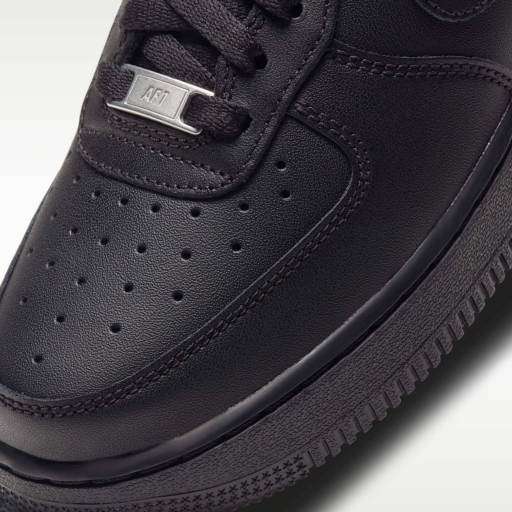 Nike Air Force 1 '07 Schuh (Damen) – Schwarz/Schwarz/Schwarz/Schwarz