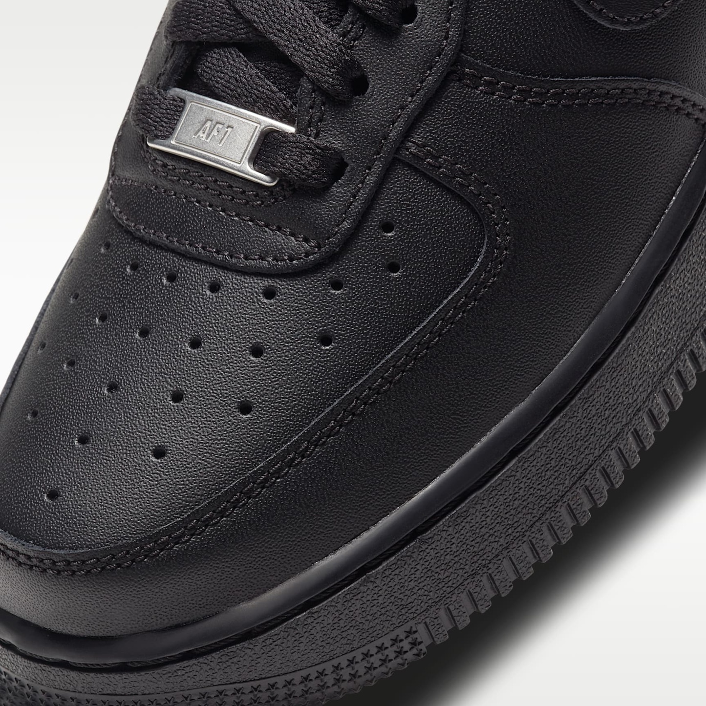 Nike Air Force 1 '07 Schuh (Damen) – Schwarz/Schwarz/Schwarz/Schwarz