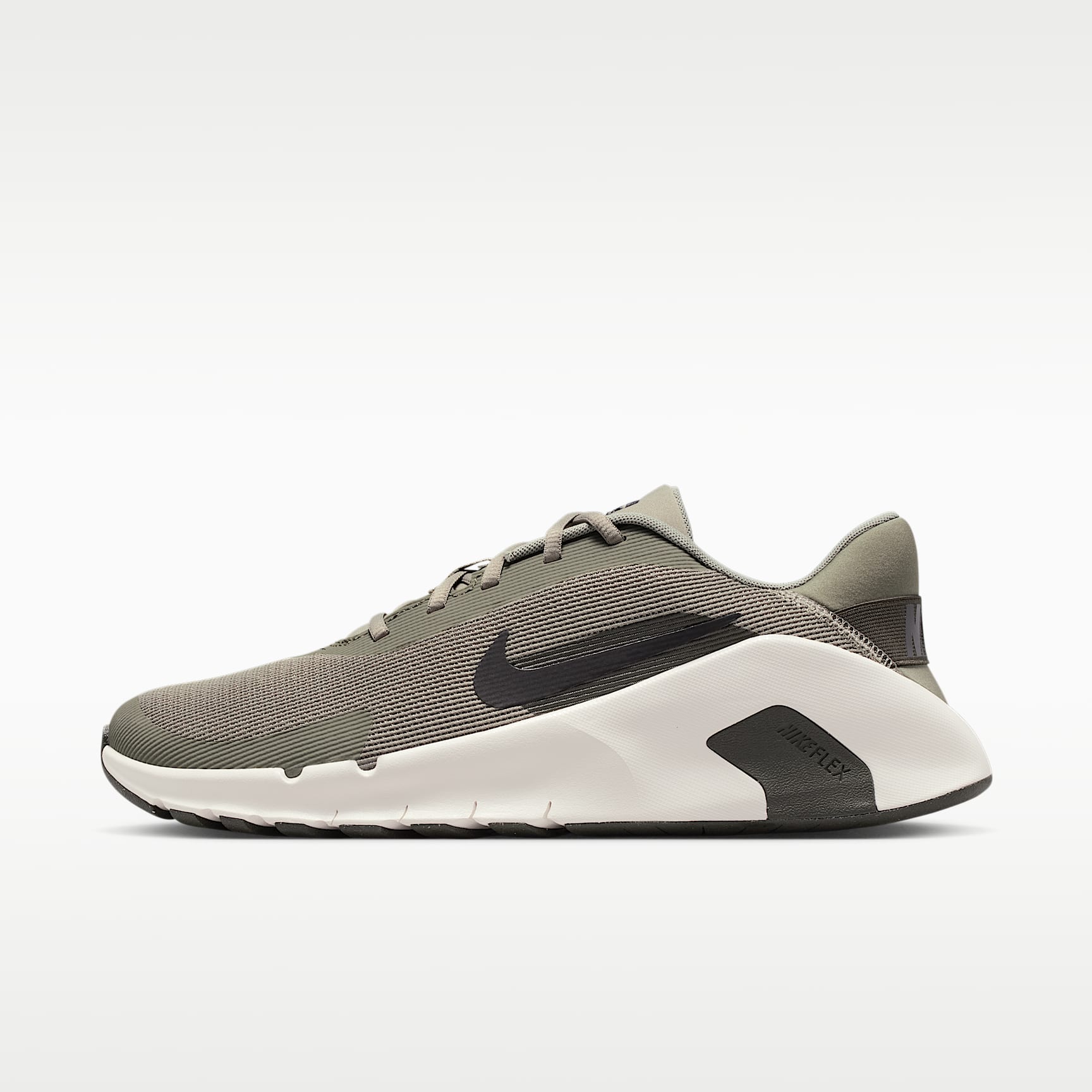 Nike Flex Train Workout-Schuh (Herren) – Light Army/Sequoia/Phantom/Schwarz