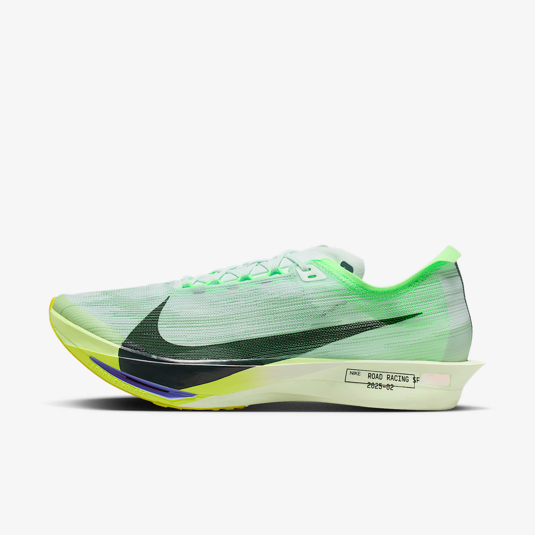 Nike Streakfly 2 Straßenlaufschuh für Wettkämpfe – Barely Green/Volt Ice/Sapphire/Black Spruce