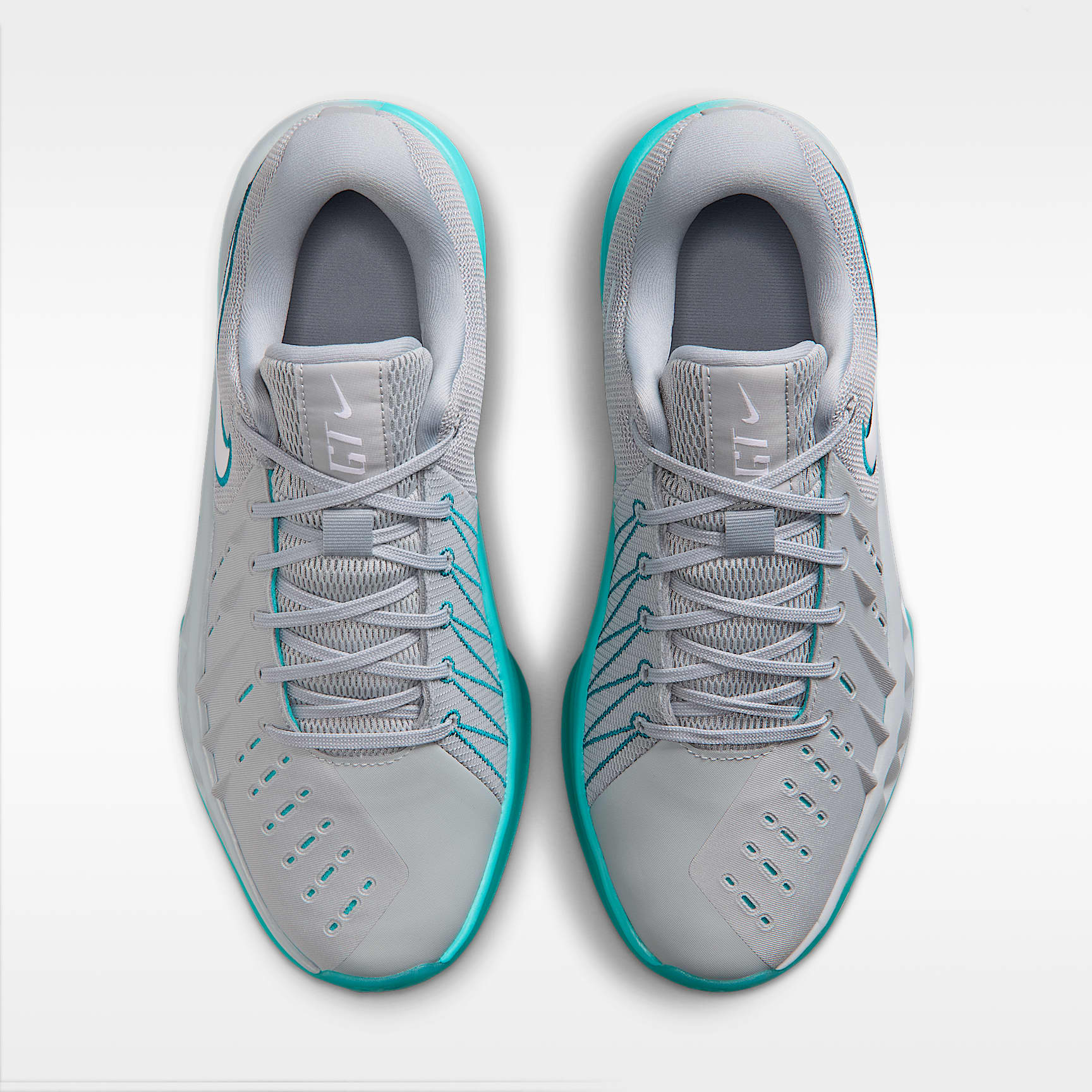 Nike G.T. Cut Academy 2 Basketballschuh – Wolf Grey/Dusty Cactus/Bright Spruce/Weiß