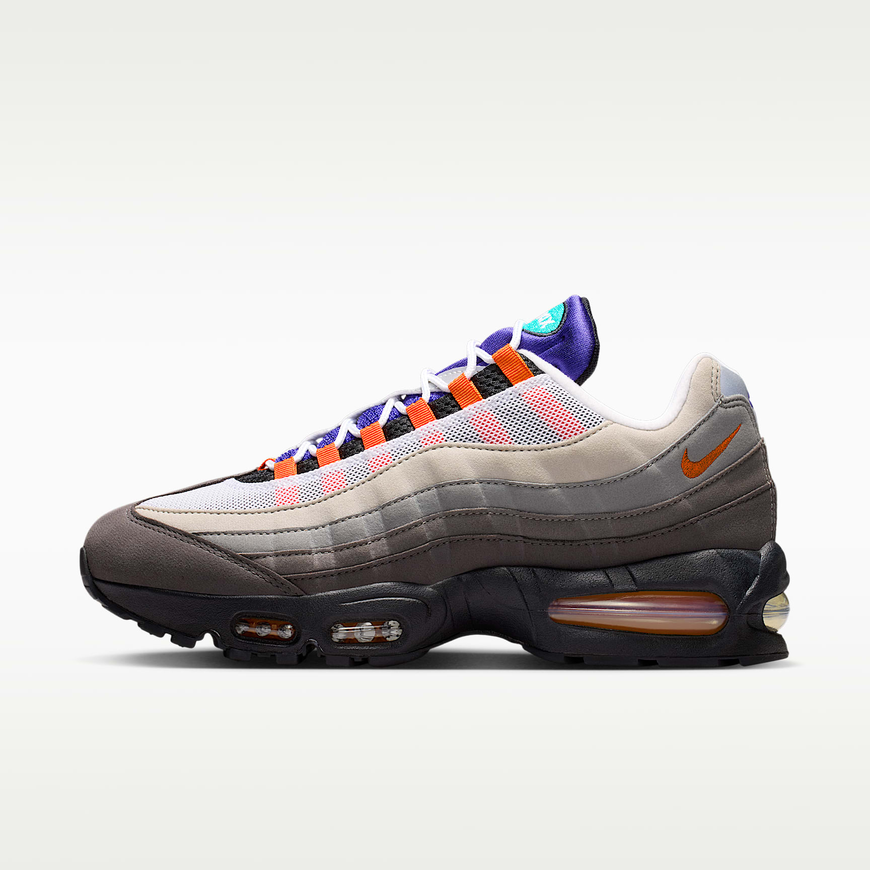 Nike Air Max 95 Big Bubble Premium Herrenschuh – Schwarz/Weiß/Volt