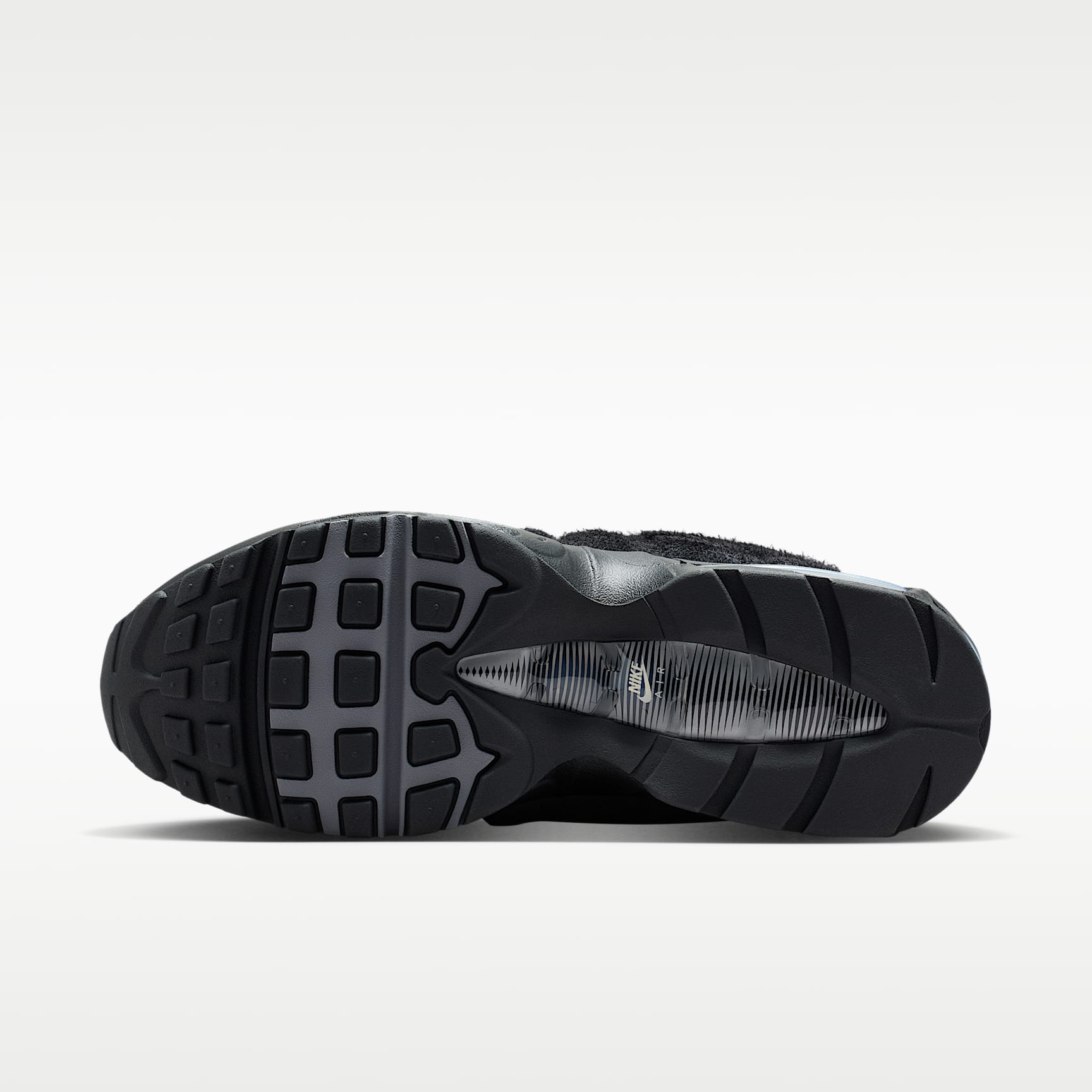 Nike Air Max 95 Big Bubble Schuh (Herren) – Schwarz/Metallic Cool Grey/Weiß/Anthracite