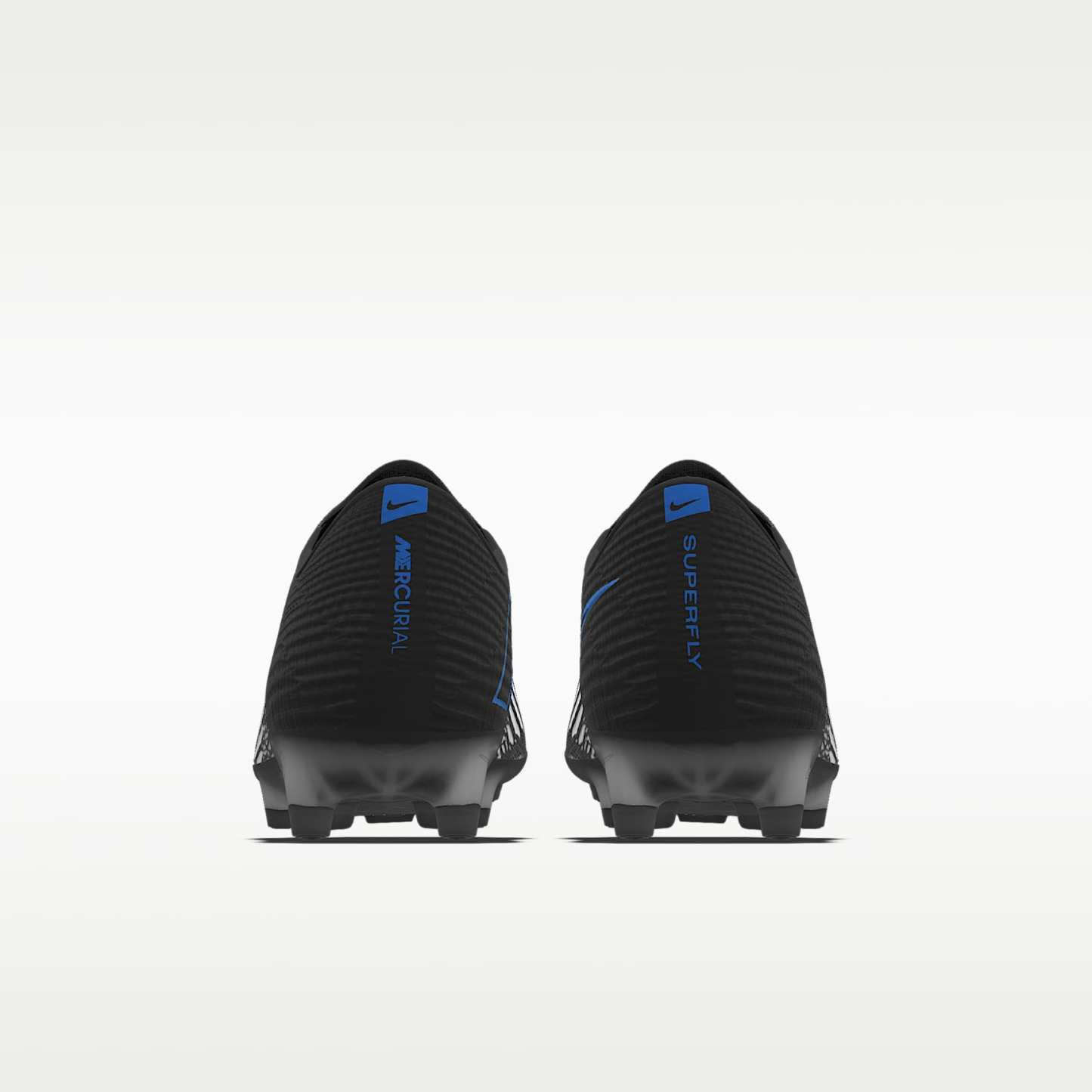Nike Mercurial Superfly 11 Elite By You personalisierbarer Low-Top-Fußballschuh für Kunstrasen – Schwarz/Schwarz [4172670494]