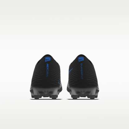 Nike Mercurial Superfly 11 Elite By You personalisierbarer Low-Top-Fußballschuh für Kunstrasen – Schwarz/Schwarz [4172670494]