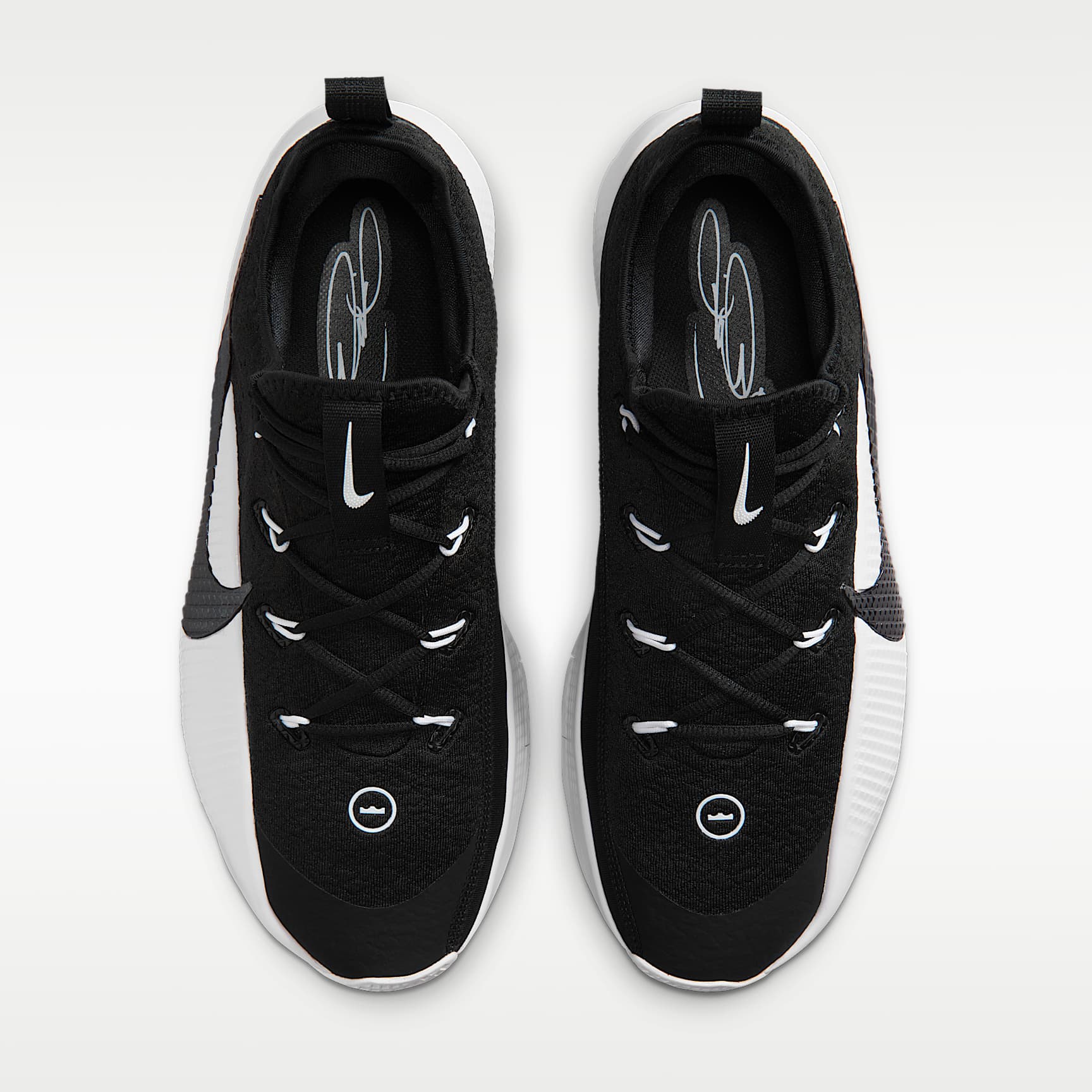 LeBron TR 1 Workout-Schuh (Herren) – Schwarz/Weiß/Schwarz