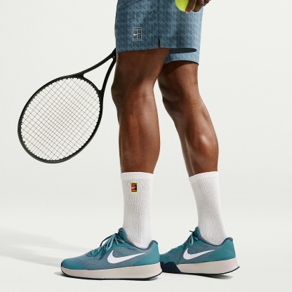 Nike Vapor Lite 3 Tennisschuh für Hartplätze (Herren) – Smokey Blue/Light Bone/New Slate/Weiß