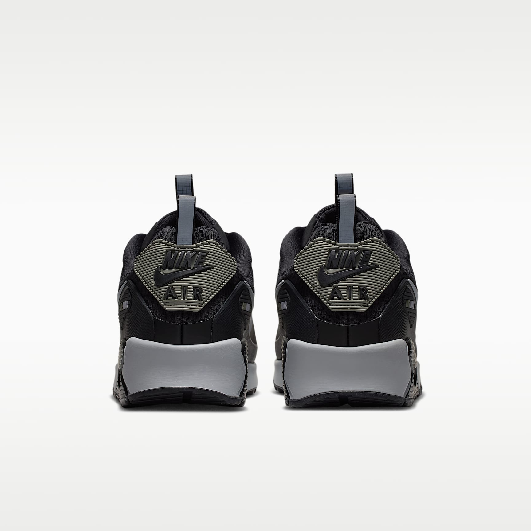 Nike Air Max 90 Drift Schuh (Herren) – Schwarz/Dark Stucco/Reflect Silver/Wolf Grey