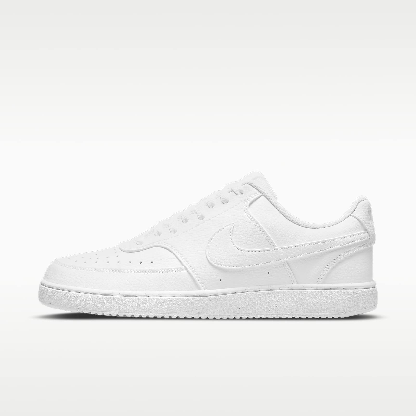 Nike Court Vision Low Next Nature Herrenschuh – Weiß/Weiß/Weiß
